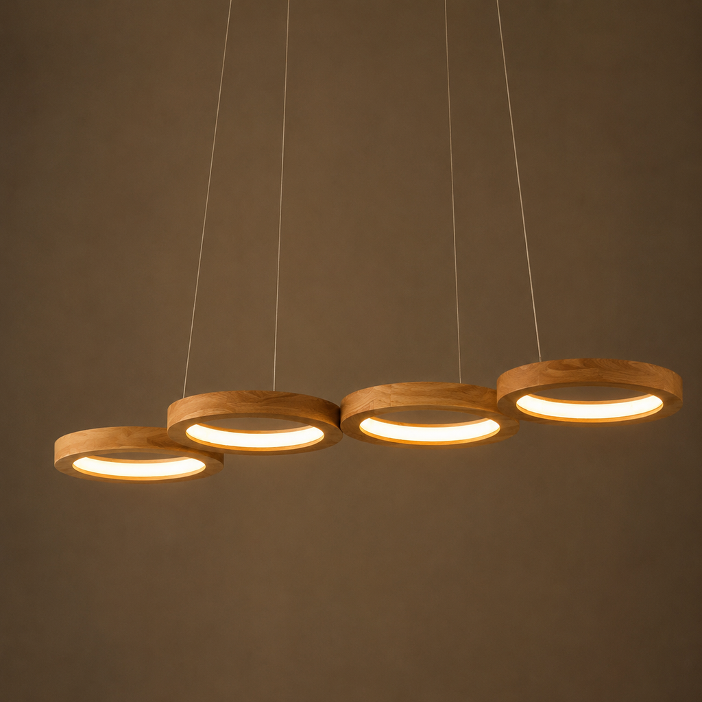 Wood Pendant Light