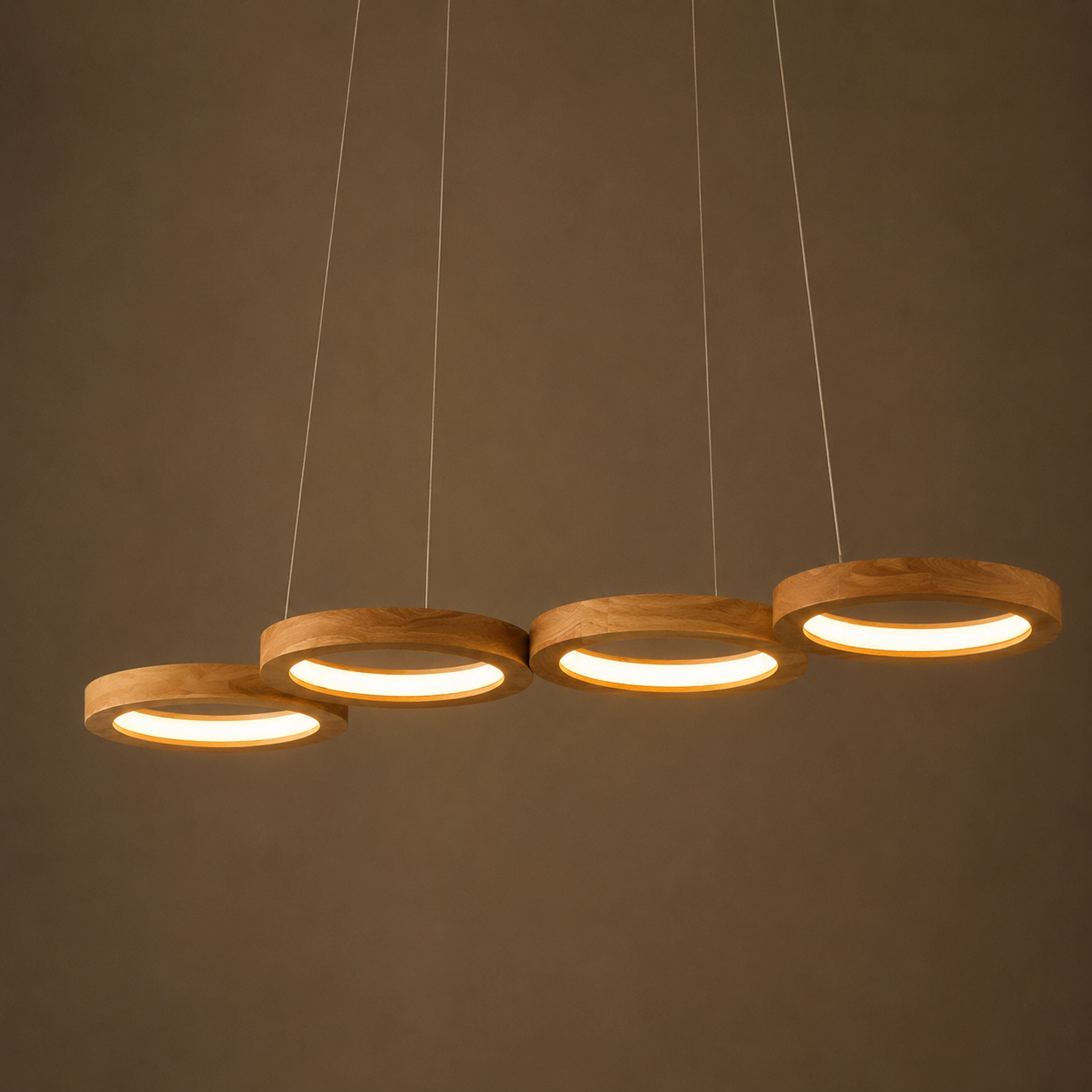 Wood Pendant Light